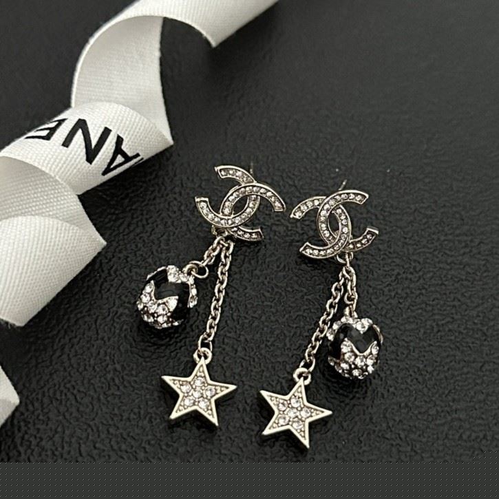 Ch*el earrings